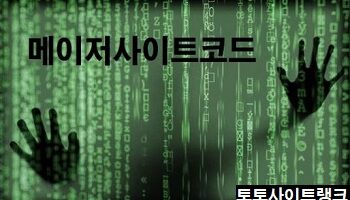 메이저사이트-코드-토토사이트-토토사이트랭크